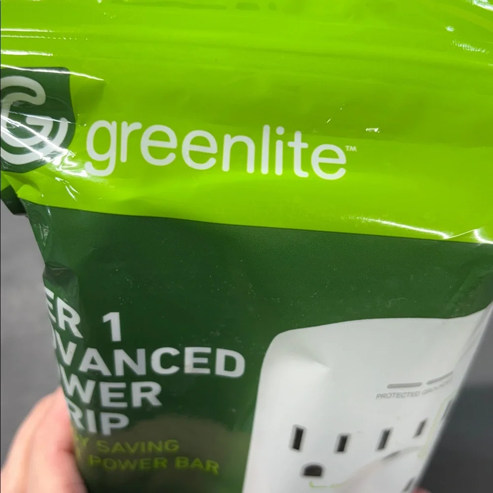 Greenlite 5 Outlet Advanced Power Strip Tier 1 Wall Mount Smart Surge Protector